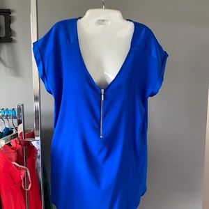 Express zip down shirt